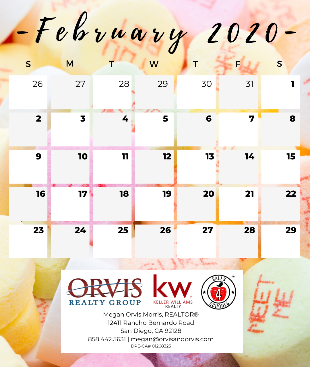 Local Event Calendar - February 2020