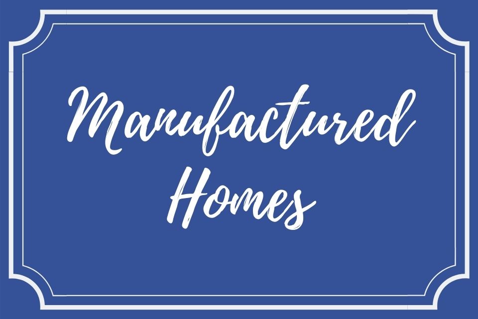 manufactured homes button