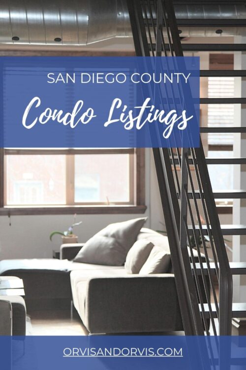 San Diego County condo listings